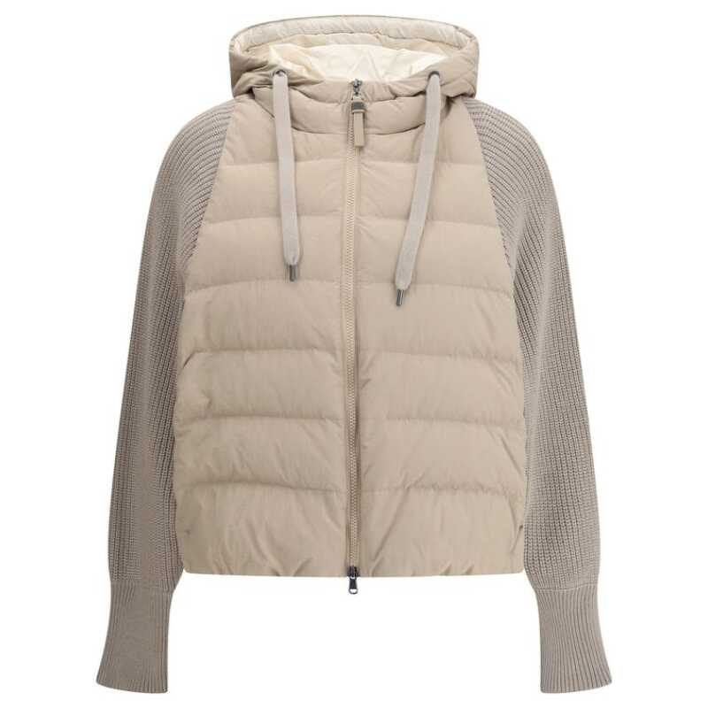 Brunello Cucinelli Wool sleeved Down Jacket, theFeinheit