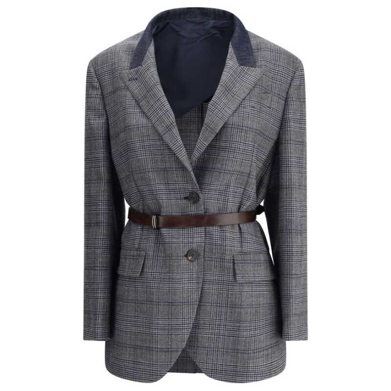 Brunello Cucinelli Prince of Wales pattern Blazer, theFeinheit