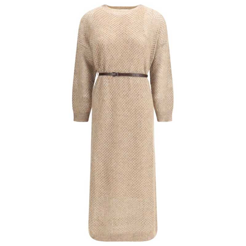 Brunello Cucinelli Perforated long Dress, theFeinheit