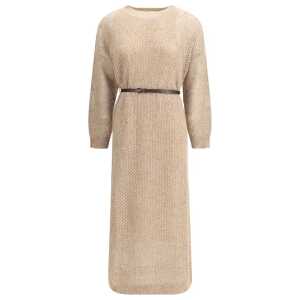 Brunello Cucinelli Perforated long Dress