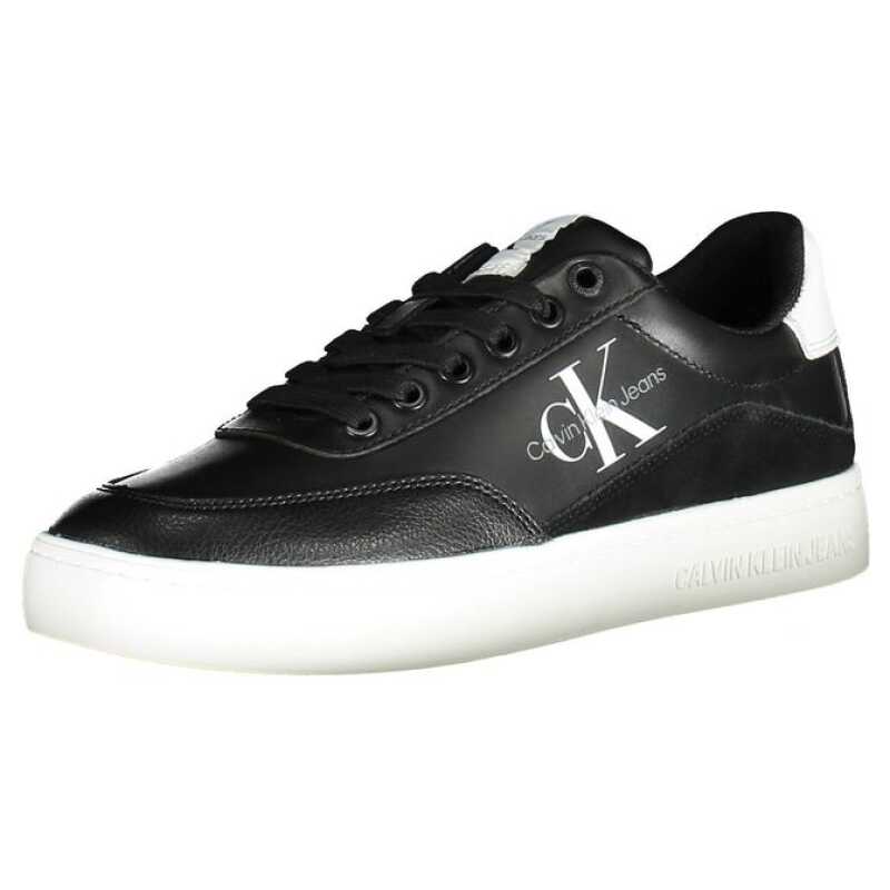 Calvin Klein Black Leather Women Sneaker, theFeinheit