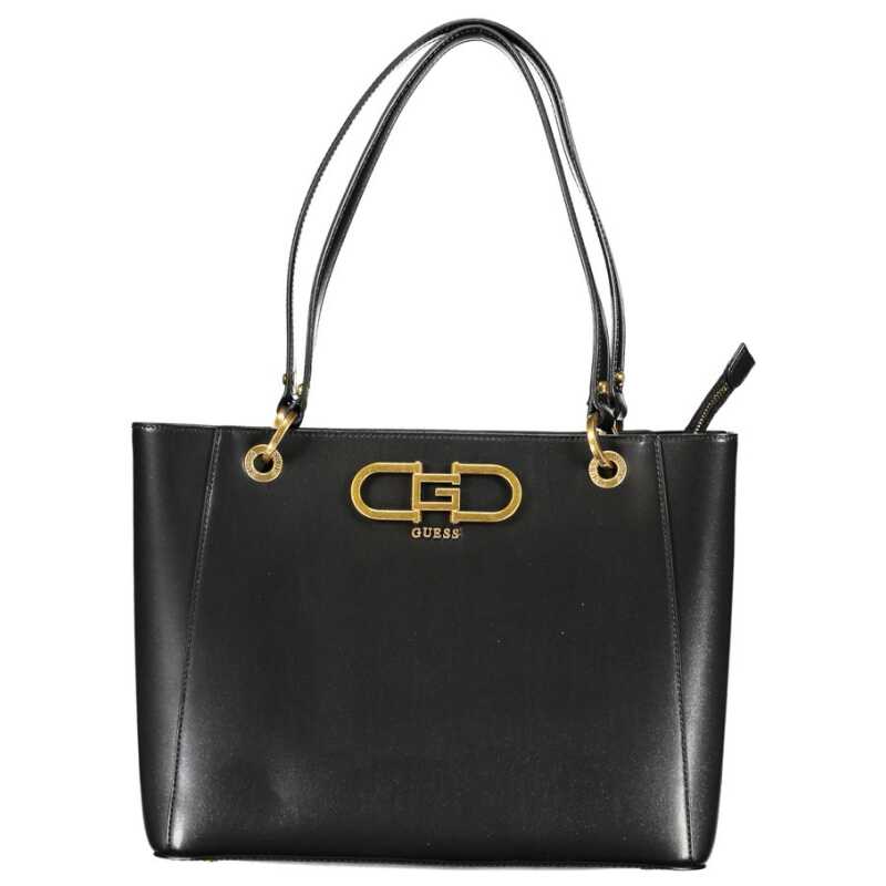 Guess Jeans Black Polyethylene Handbag, theFeinheit