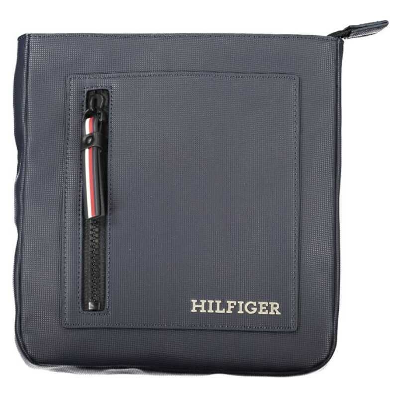 Tommy Hilfiger Chic Blue Shoulder Bag with Contrasting Details, theFeinheit