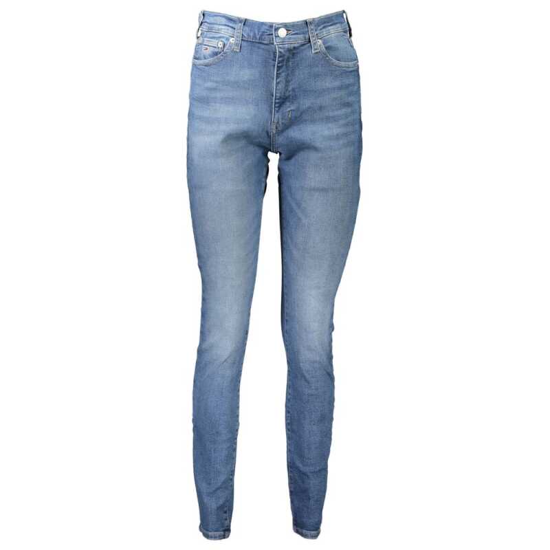 Tommy Hilfiger Blue Cotton Jeans &amp; Pant, theFeinheit