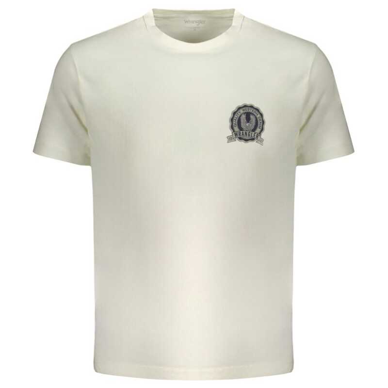 Wrangler White Cotton T-Shirt, theFeinheit