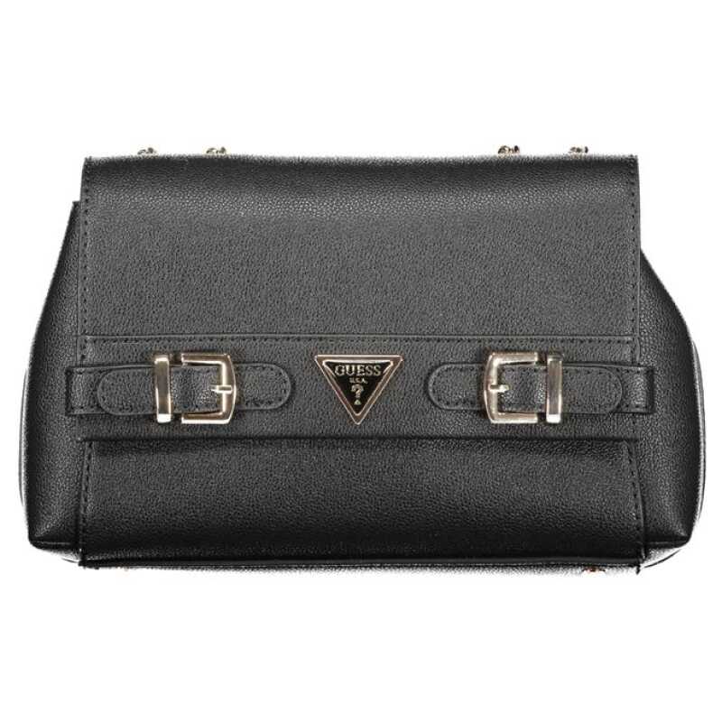 Guess Jeans Black Polyethylene Women Handbag, theFeinheit