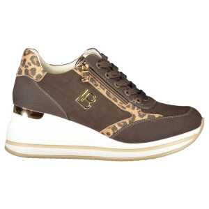 Laura Biagiotti Brown Polyester Women Sneaker