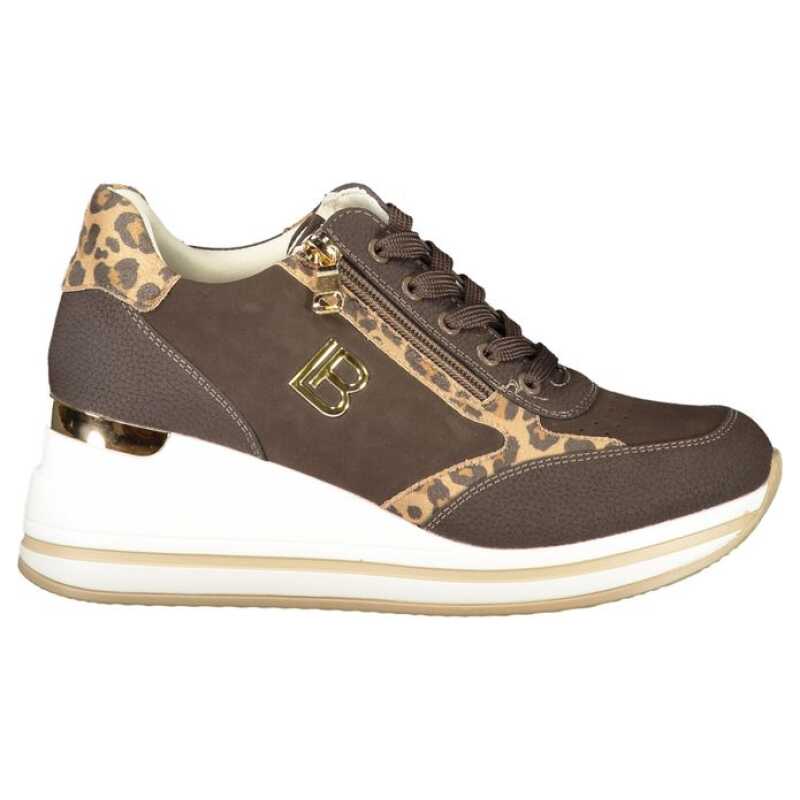 Laura Biagiotti Brown Polyester Women Sneaker, theFeinheit