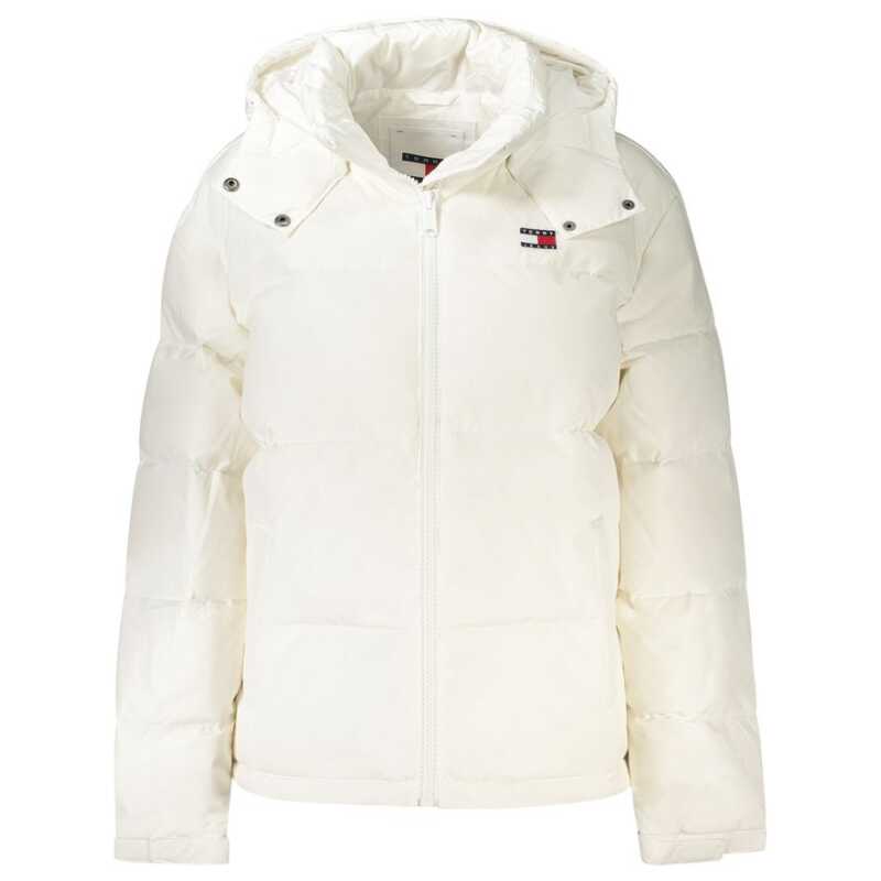 Tommy Hilfiger White Polyester Women Jacket, theFeinheit