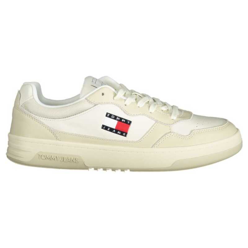 Tommy Hilfiger Beige Polyethylene Men Sneaker, theFeinheit
