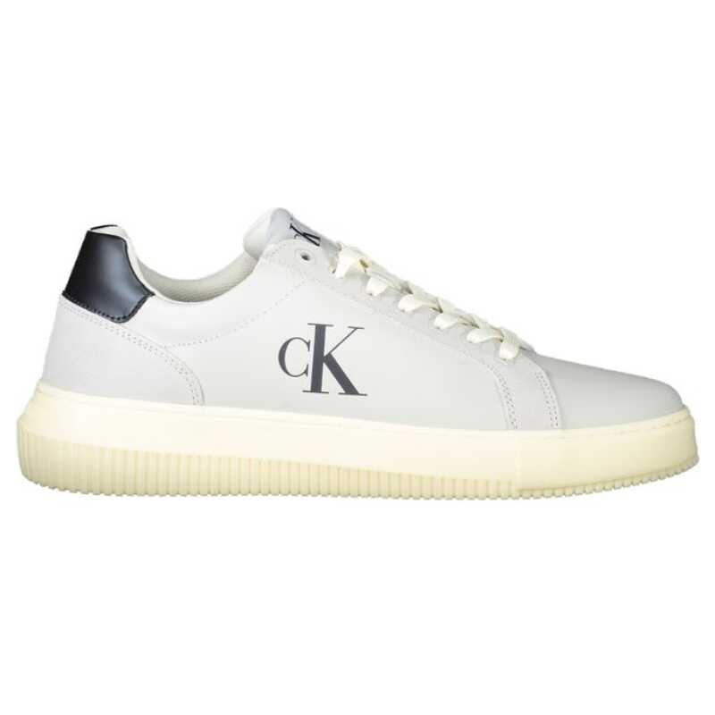 Calvin Klein Brown Leather Men Sneaker, theFeinheit