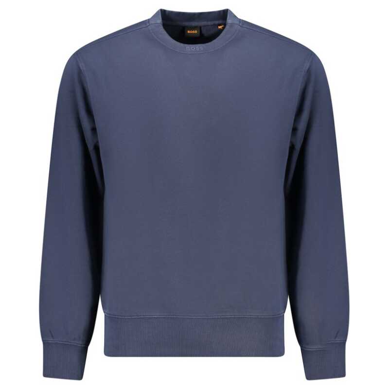 Hugo Boss Blue Cotton Men Sweater, theFeinheit