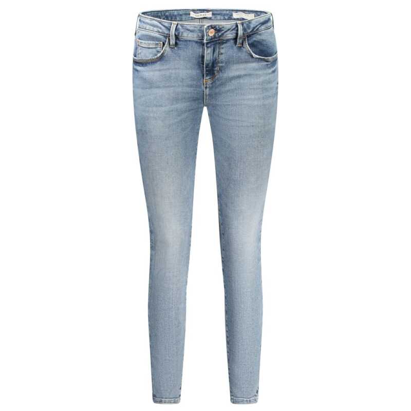 Guess Jeans Blue Cotton Women Jeans, theFeinheit