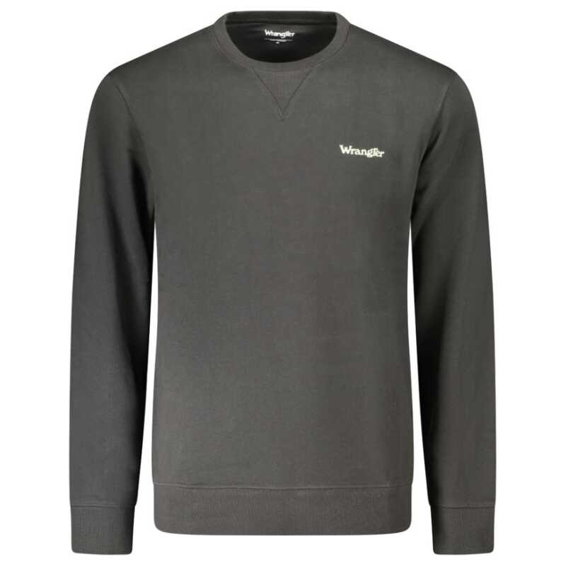 Wrangler Black Cotton Sweater, theFeinheit