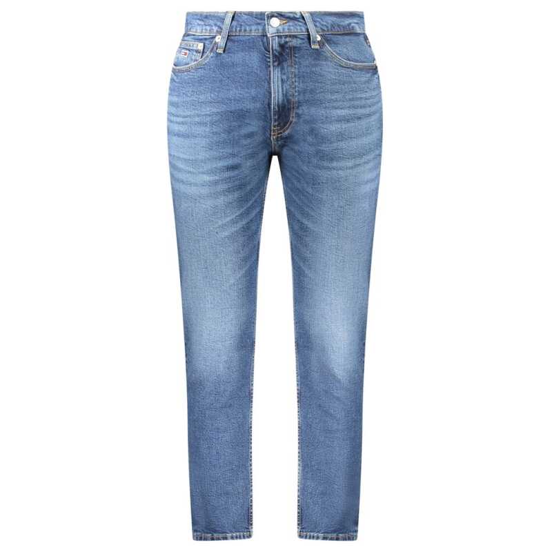 Tommy Hilfiger Blue Cotton Men Jeans, theFeinheit