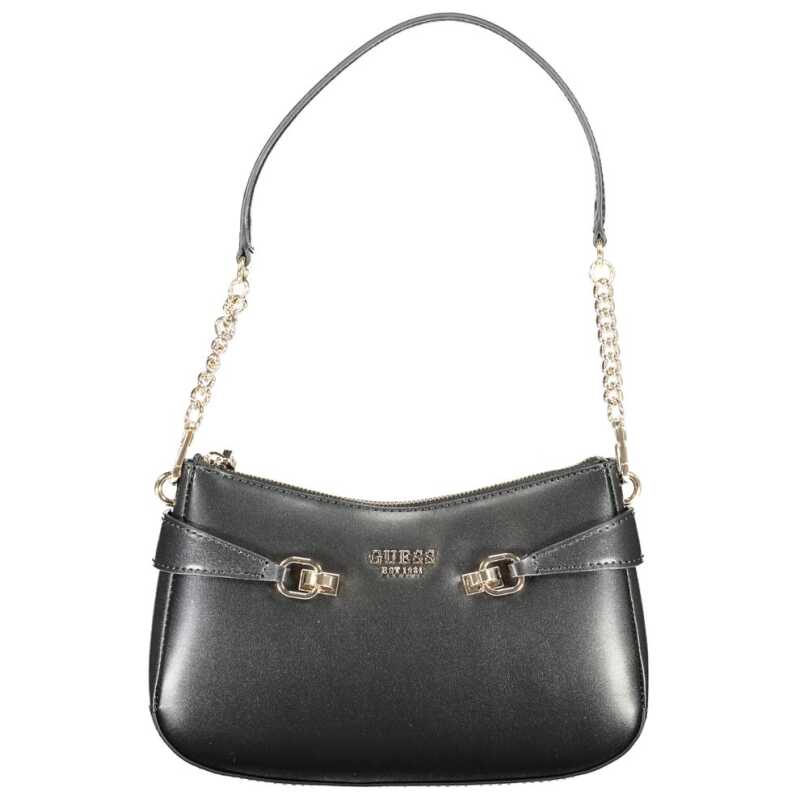Guess Jeans Black Polyethylene Women Handbag, theFeinheit