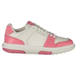 Tommy Hilfiger Pink Leather Women Sneaker