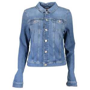 Tommy Hilfiger Blue Cotton Jackets & Coat