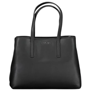 Calvin Klein Black Polyester Women Handbag