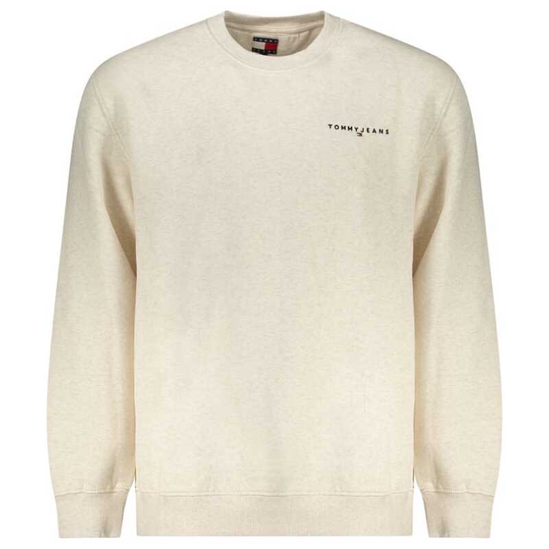 Tommy Hilfiger Beige Cotton Men Sweater, theFeinheit