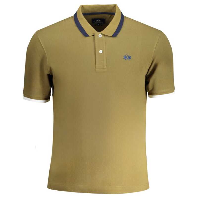 La Martina Green Cotton Polo Shirt, theFeinheit