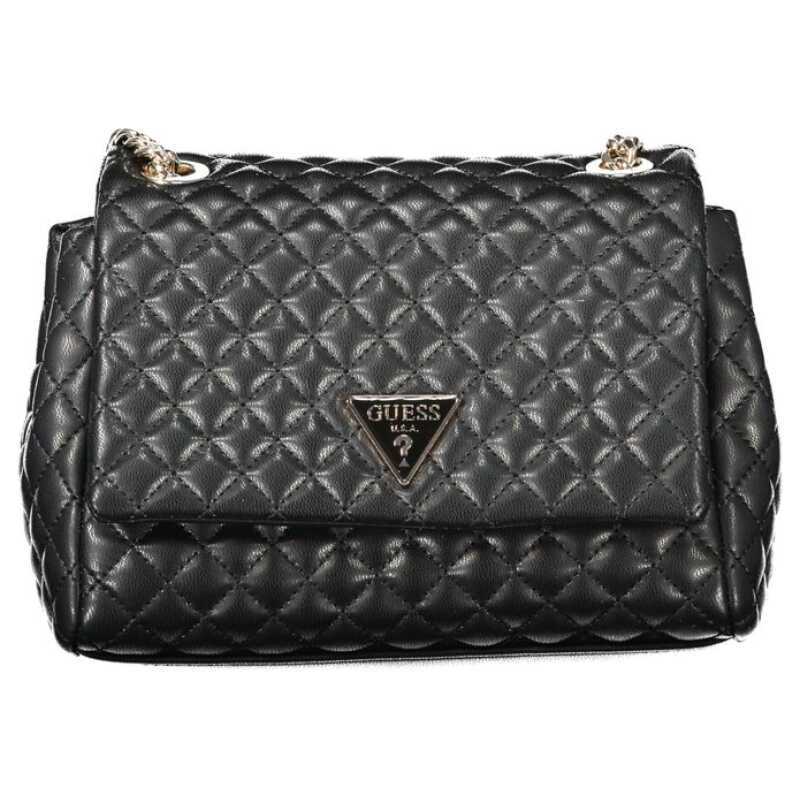 Guess Jeans Black Polyethylene Women Handbag, theFeinheit