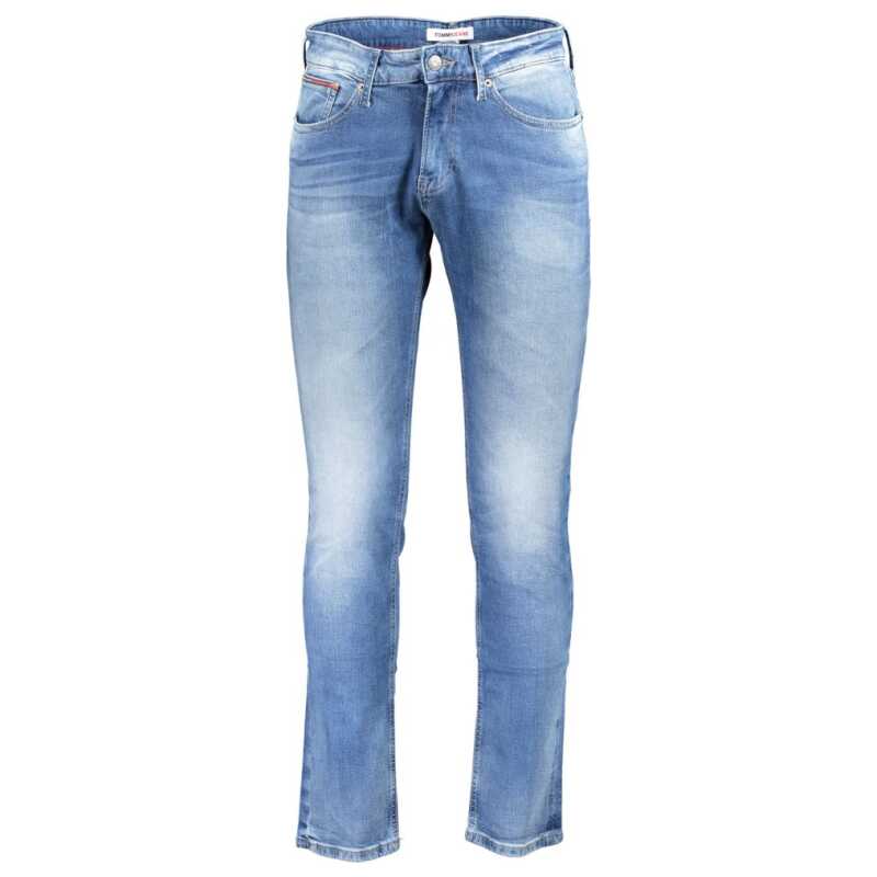 Tommy Hilfiger Blue Cotton Men Jeans, theFeinheit