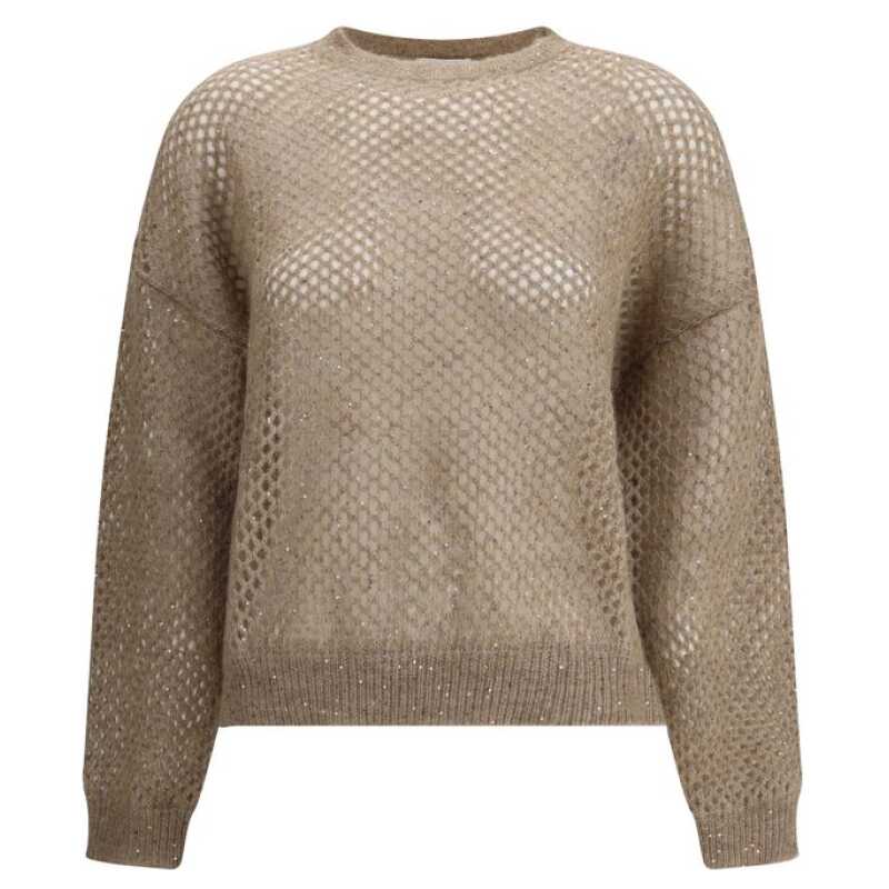 Brunello Cucinelli Perforated Sweater, theFeinheit