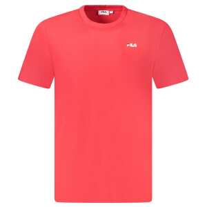 Fila Red Cotton T-Shirt