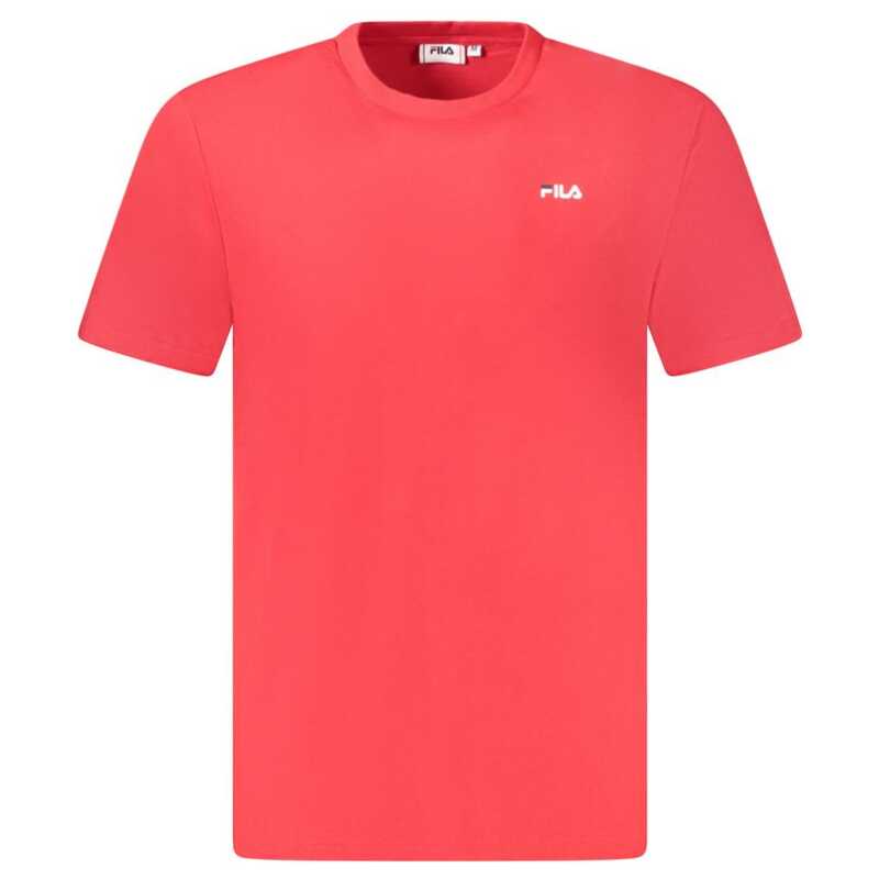 Fila Red Cotton T-Shirt, theFeinheit