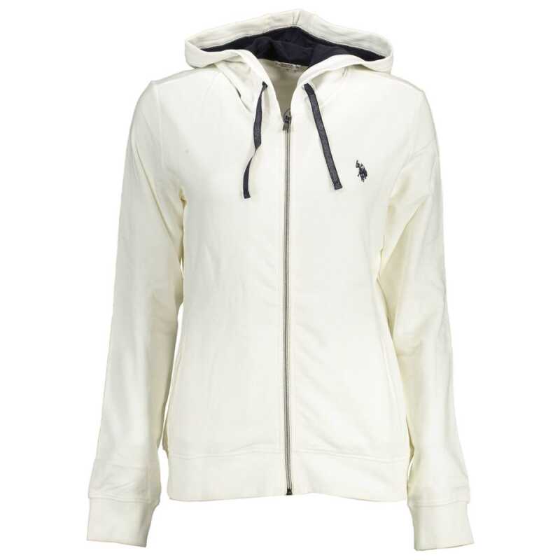 U.S. POLO ASSN. White Cotton Women Sweater, theFeinheit