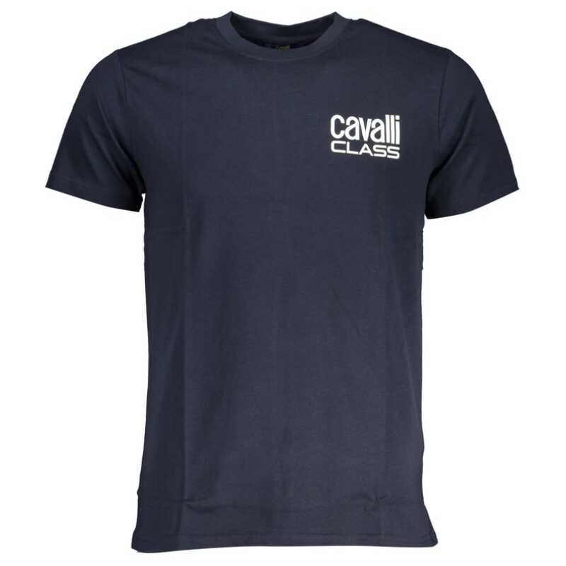 Cavalli Class Blue Cotton T-Shirt, theFeinheit