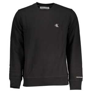 Calvin Klein Black Cotton Men Sweater