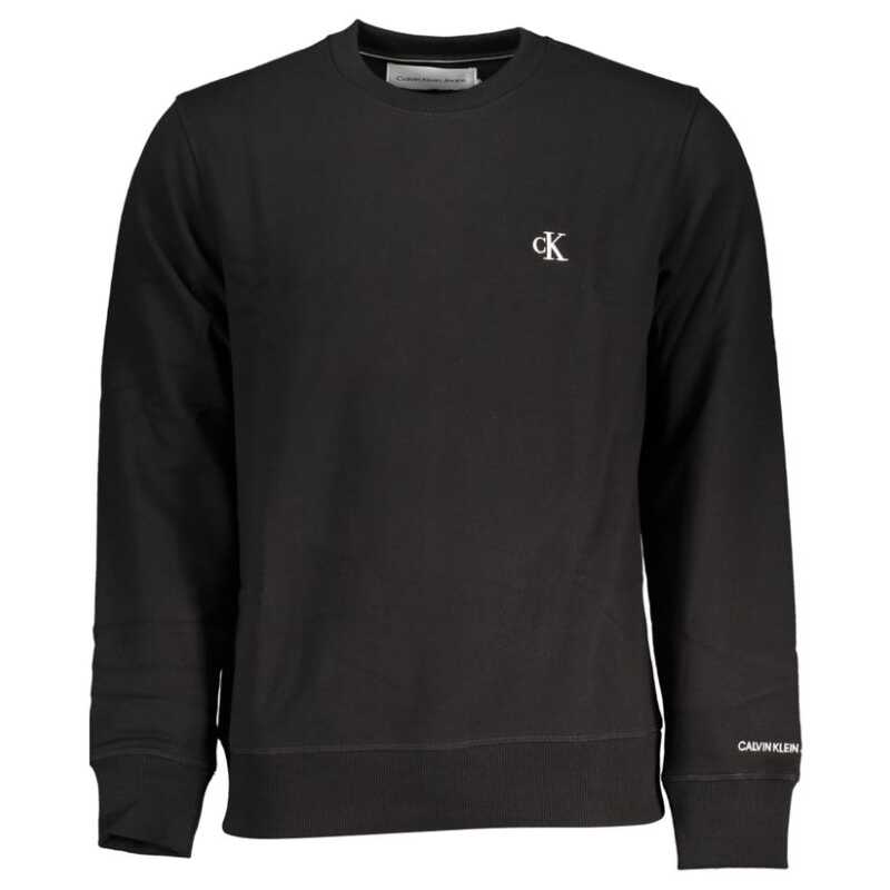 Calvin Klein Black Cotton Men Sweater, theFeinheit