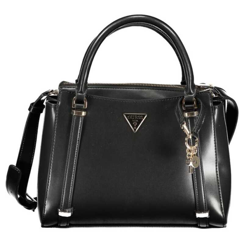 Guess Jeans Black Polyethylene Handbag, theFeinheit