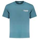 Wrangler Blue Cotton T-Shirt