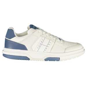 Tommy Hilfiger White Leather Men Sneaker