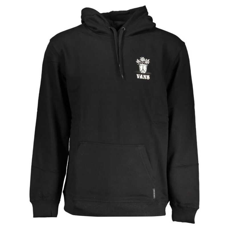 Vans Sleek Fleece Hooded Sweatshirt in Black, theFeinheit
