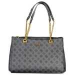 Guess Jeans Black Polyethylene Handbag