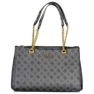 Guess Jeans Black Polyethylene Handbag