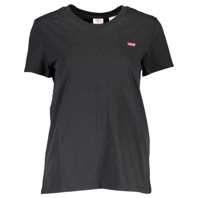 Levi&#8217;s Black Cotton Women T-Shirt, theFeinheit
