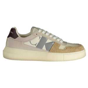 Calvin Klein Beige Polyester Sneaker