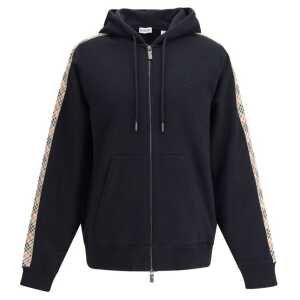 Burberry Check trim Hoodie