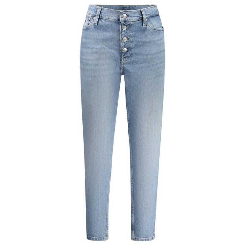 Calvin Klein Light Blue Cotton Women Jeans, theFeinheit