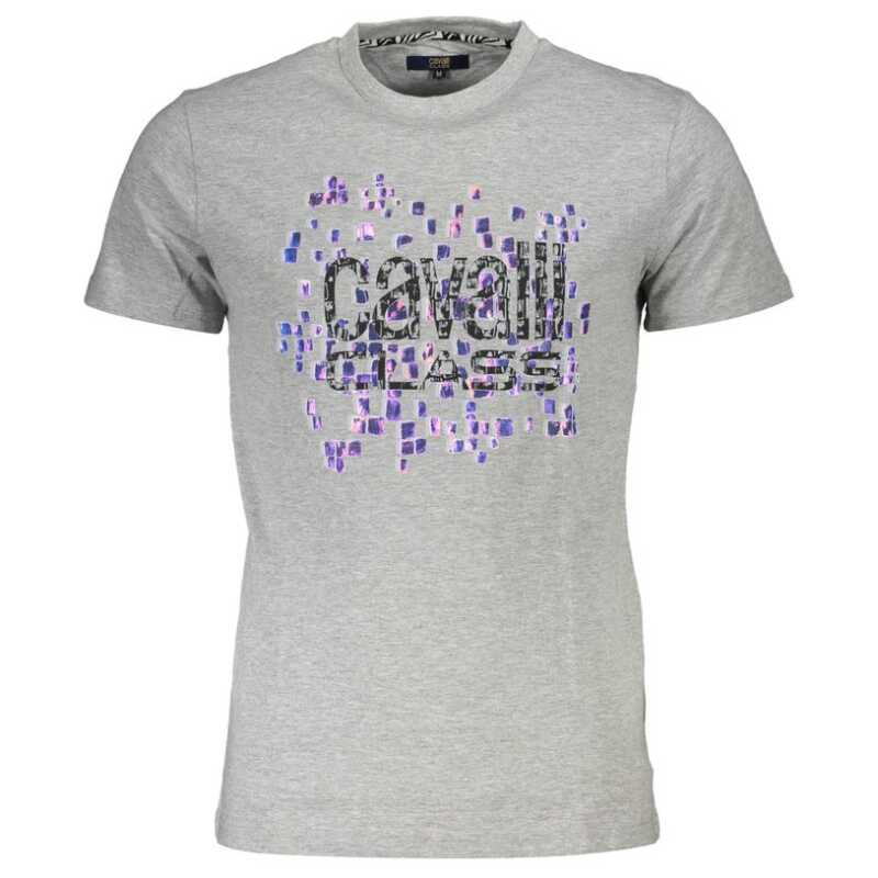 Cavalli Class Brown Cotton Men T-Shirt, theFeinheit
