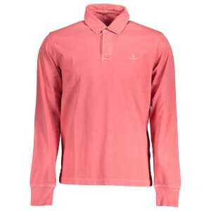 Gant Red Cotton Men Polo Shirt