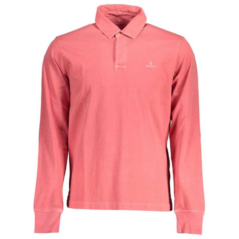 Gant Red Cotton Men Polo Shirt, theFeinheit