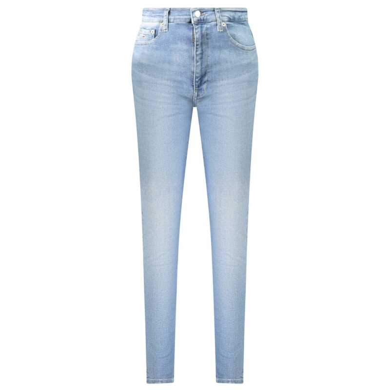 Tommy Hilfiger Blue Cotton Women Jeans, theFeinheit