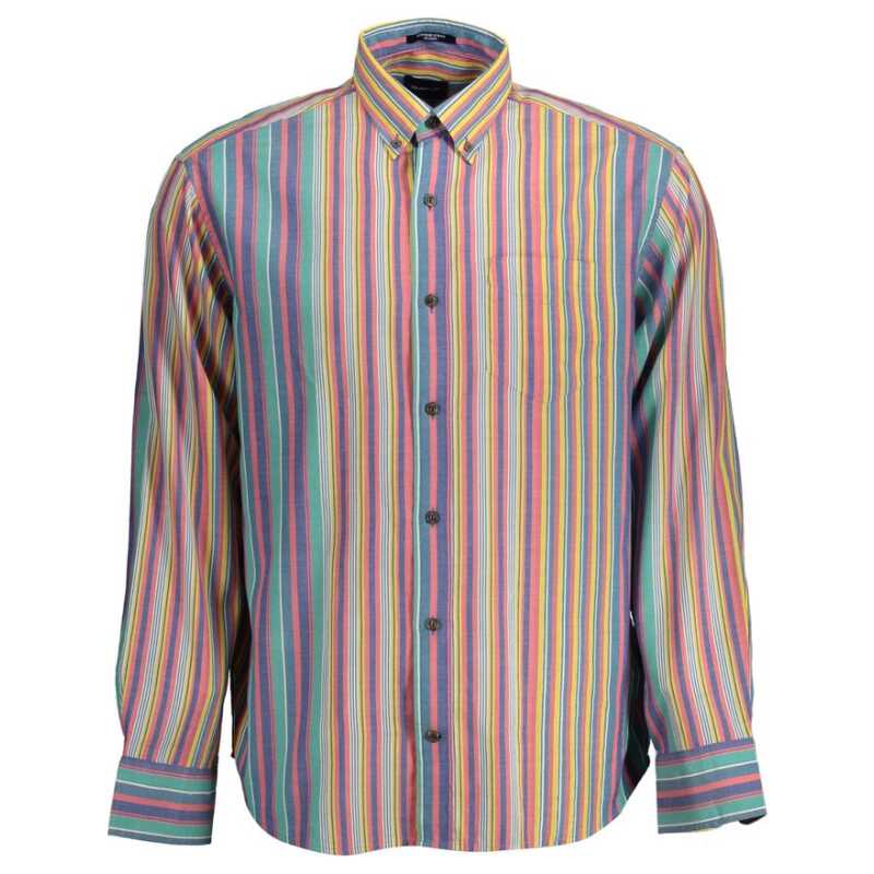 Gant Blue Cotton Men Shirt, theFeinheit