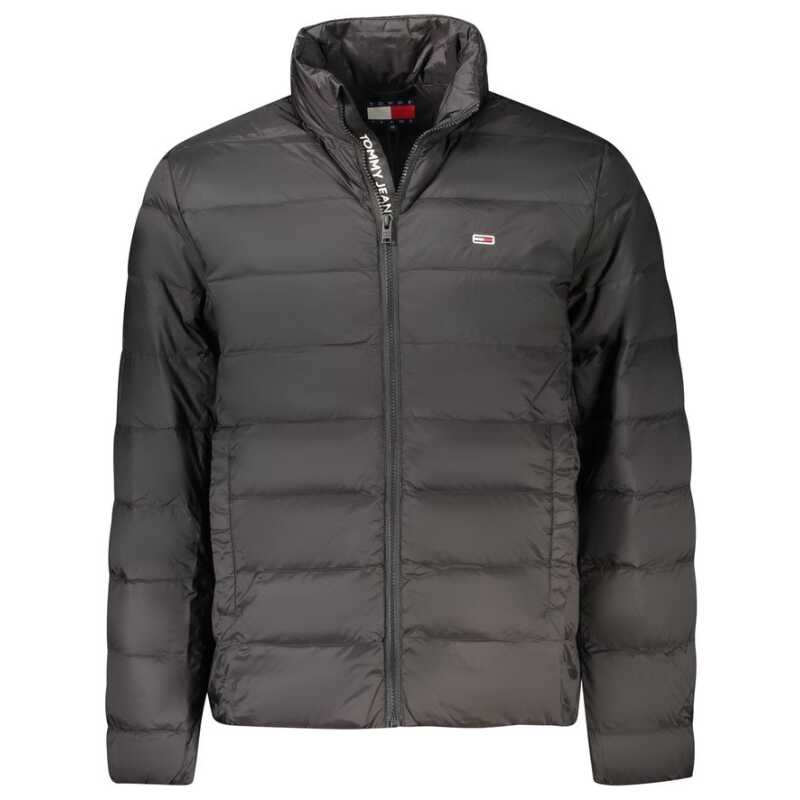 Tommy Hilfiger Black Polyamide Men Jacket, theFeinheit